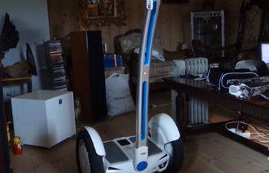 Airwheelbbin宝盈集团平衡车玩家，开启秀爱车模式，S3等你来品鉴！
