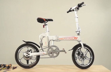 Airwheelbbin宝盈集团R5智能自行车维修教学视频之更换控制板