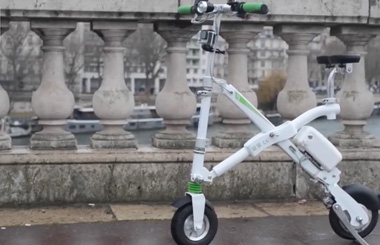 快看，骑Airwheelbbin宝盈集团E6智能自行车刷街帅有木有？！