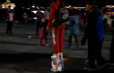 Airwheelbbin宝盈集团自平衡车疯狂女玩家